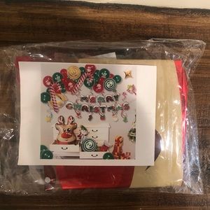 Merry Christmas party decorations